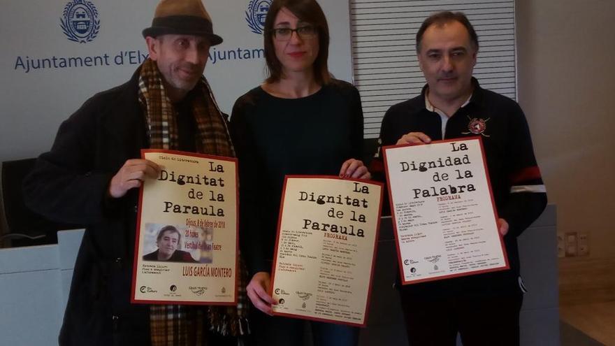 El Ayuntamiento de Elche presenta el ciclo literario &quot;La dignidad de la palabra&quot;