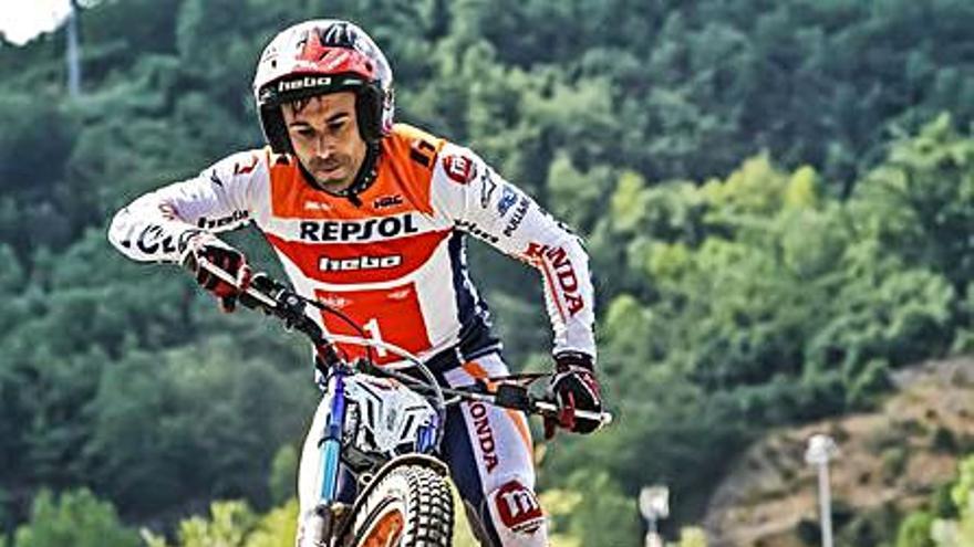 Toni Bou, en acció