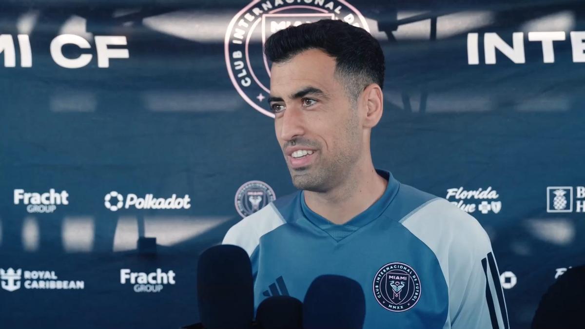 Busquets: "Casadó está dando un nivel superlativo"
