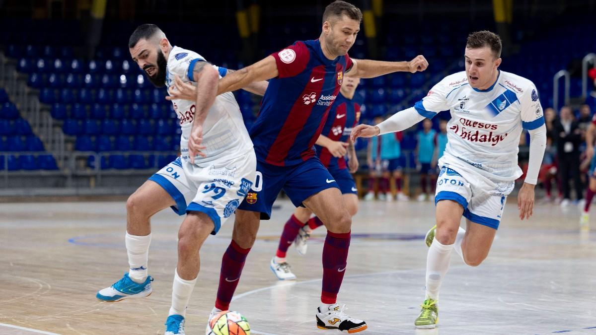 Pito, en una acción contra Manzanares este curso