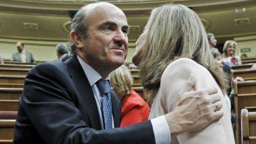 Guindos: "El Gobierno no ha presentado ningún plan sobre Bankia"