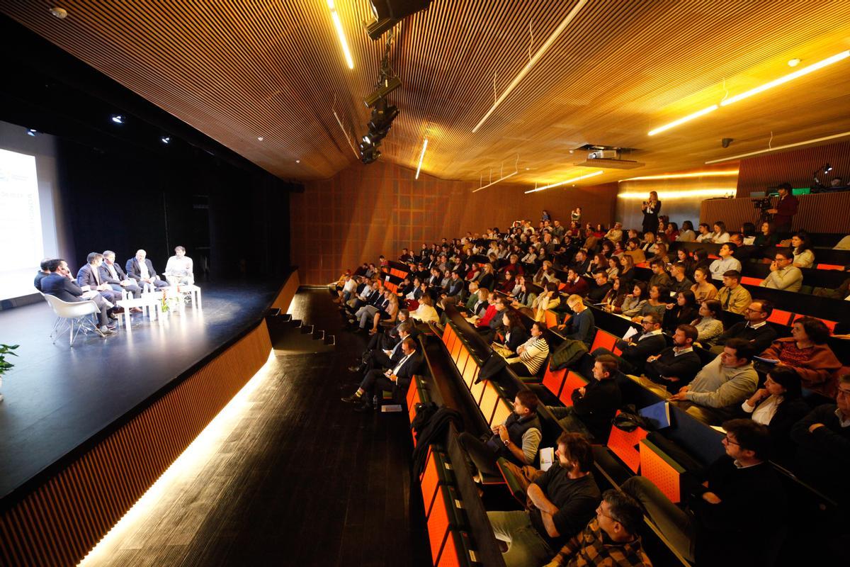 El auditorio del Centro Cultural de Jesús durante un acto.