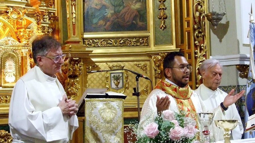 Relevo en el rectorado del santuario del Puerto de Plasencia