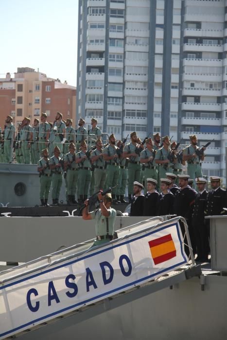 Jueves Santo de 2016 | Desembarco de la Legión y traslado de Mena