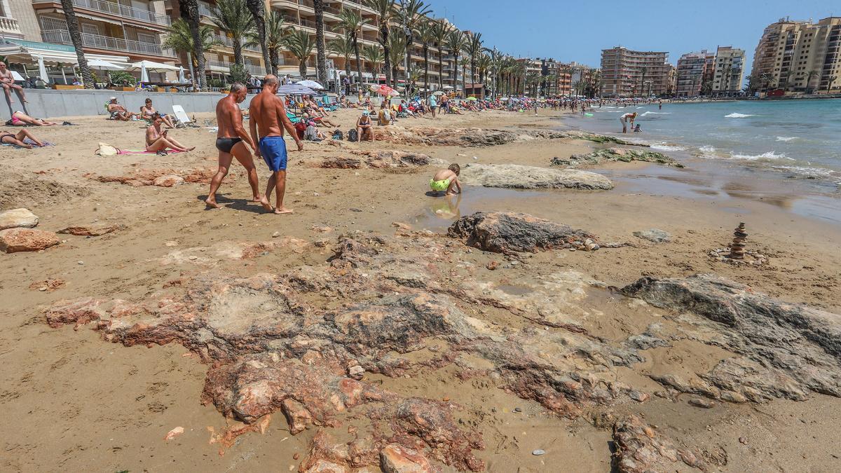 Playa del Cura de Torrevieja esta pasada Semana Santa