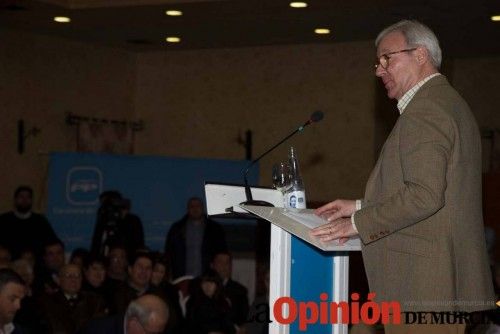 Presentación del candidato del PP a la alcaldía de Caravaca, José Francisco García