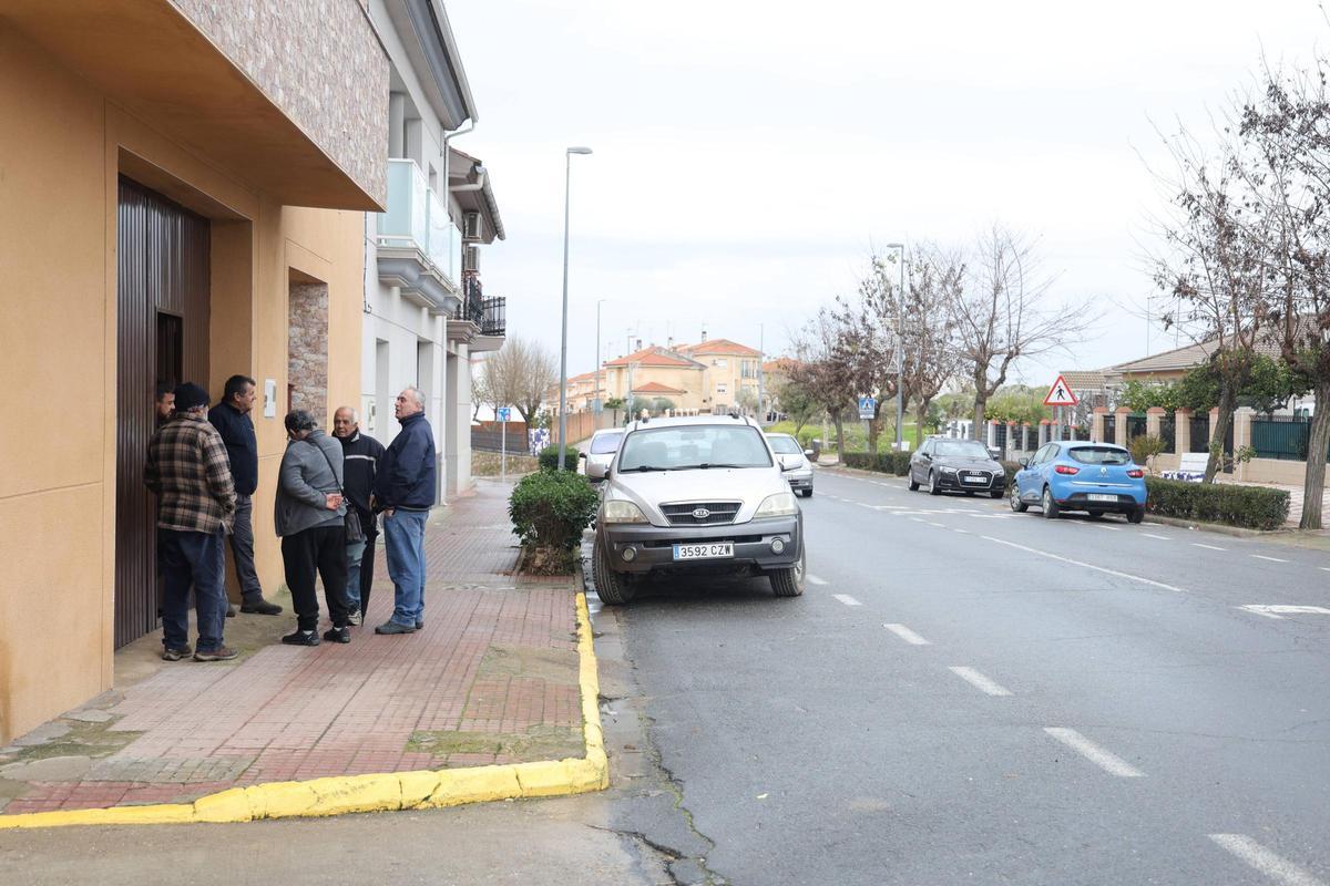 Ceclavín, conmocionado por la muerte de su vecino