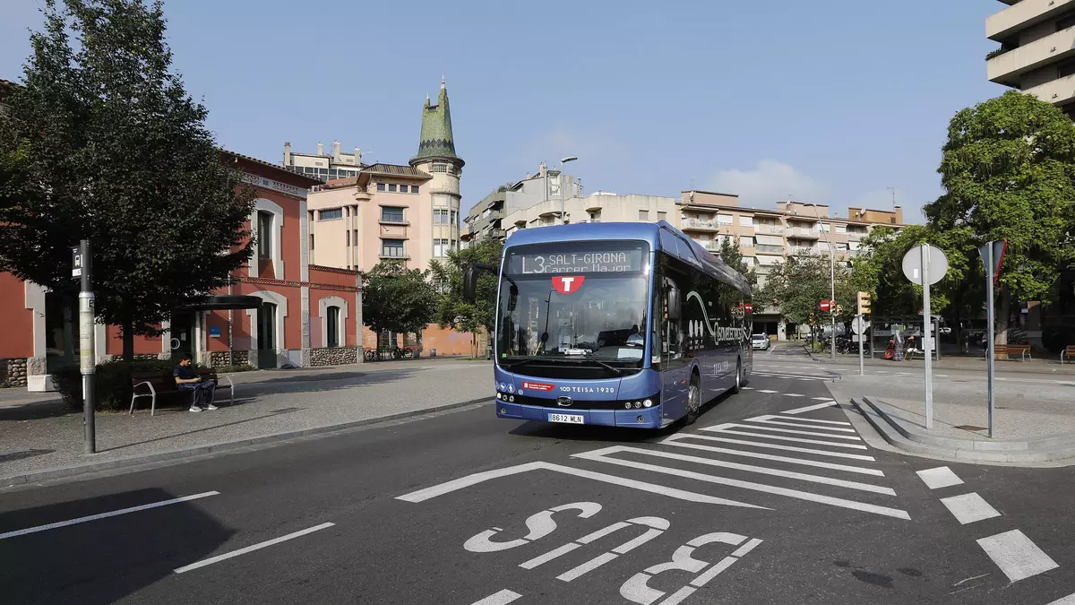 Quatre de les dotze línies de bus urbà i interurbà de Girona superen el milió de viatges en un any