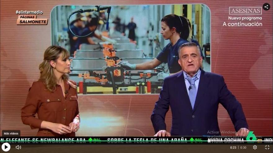 La inesperada reacción de Wyoming al saber que Zaragoza acogerá la mayor fábrica de baterías de España