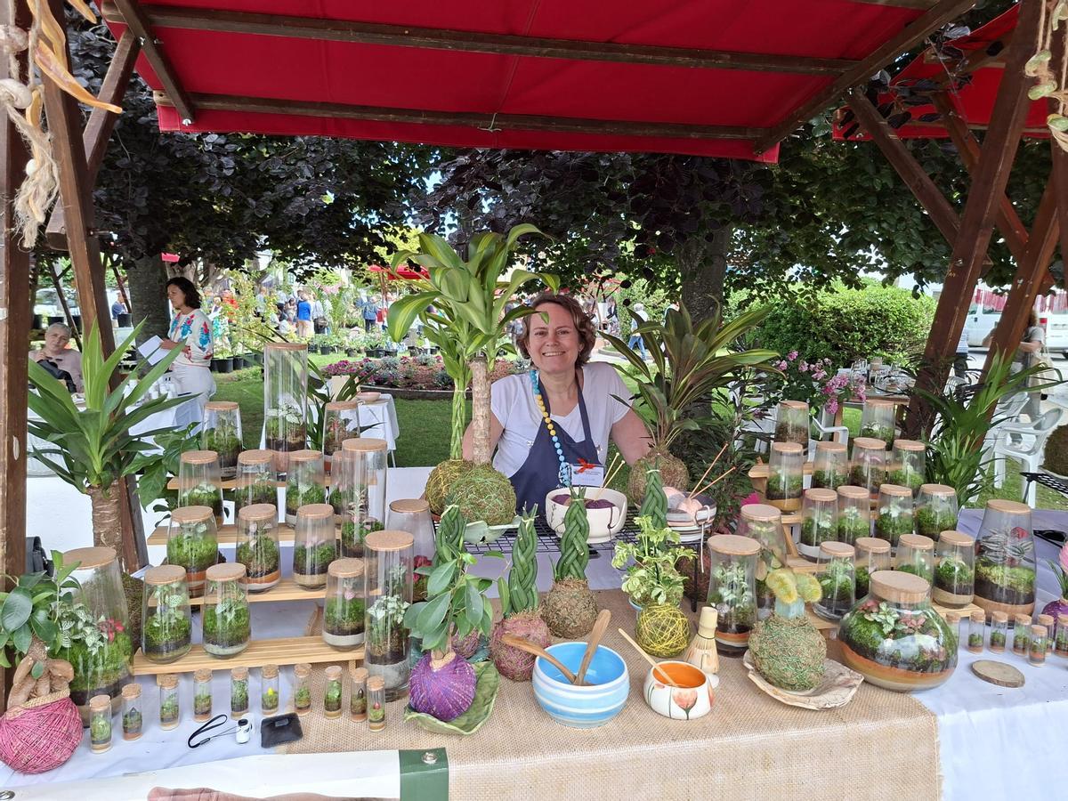 En imágenes: La primera feria de jardinería del Occidente llena La Caridad de color y buen ambiente