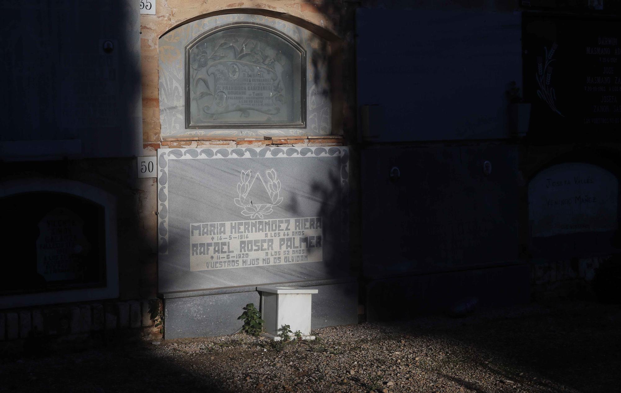 El cementerio de Buñol, una de las grandes capitales masonas de España