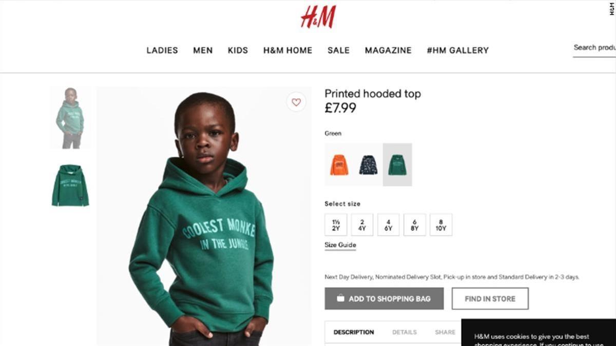 El polémico anuncio de H&amp;M.