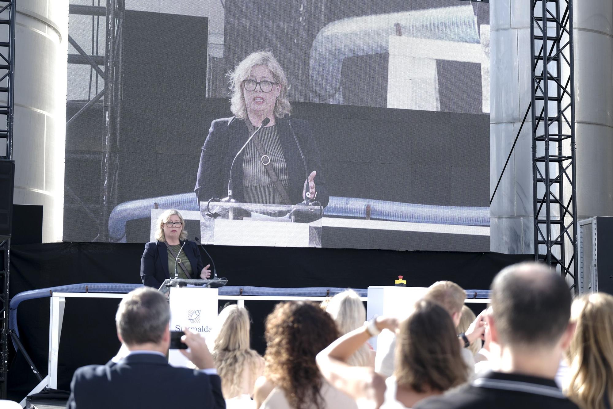 Inauguración de la planta de la empresa Stormalda en el Puerto de Las Palmas