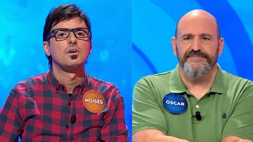 &#039;Pasapalabra&#039; entrega el bote hoy: la hora a la que Moisés y Óscar se jugarán el premio en Antena 3