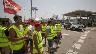 Los trabajadores de Fertiberia en Sagunt ponen fin a los cinco días de huelga
