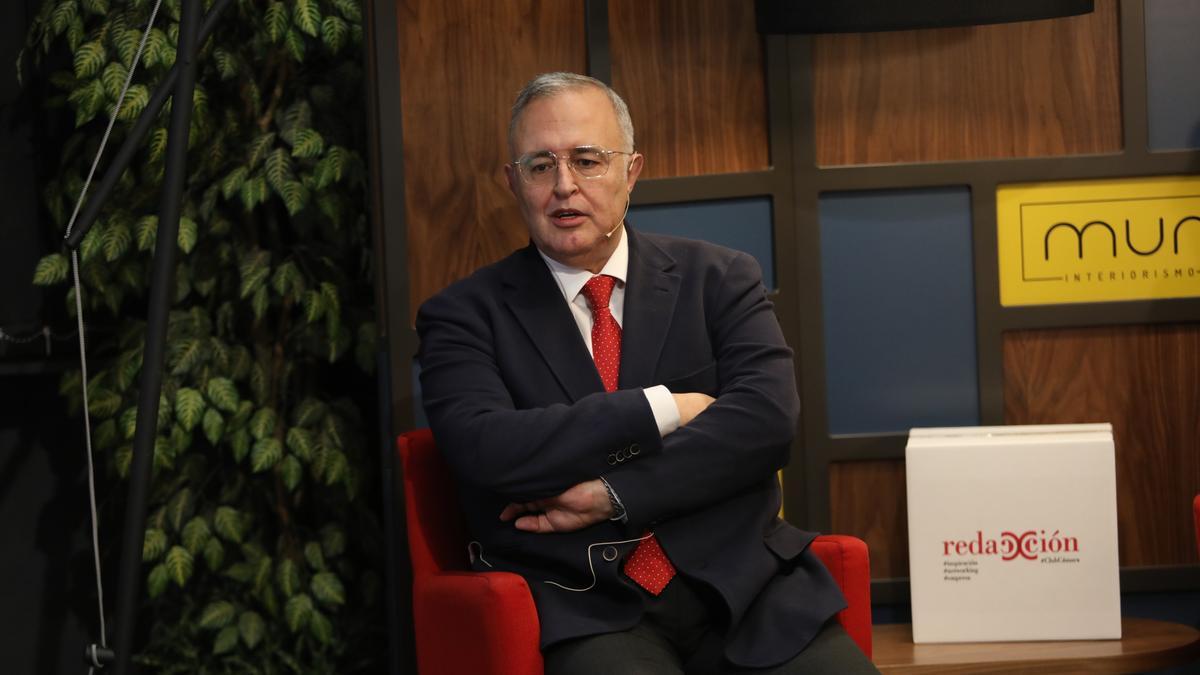 Javier Navarro, director general de Industria y Pymes del Gobierno de Aragón y vicepresidente del patronato de la Fundación Hidrógeno Aragón.