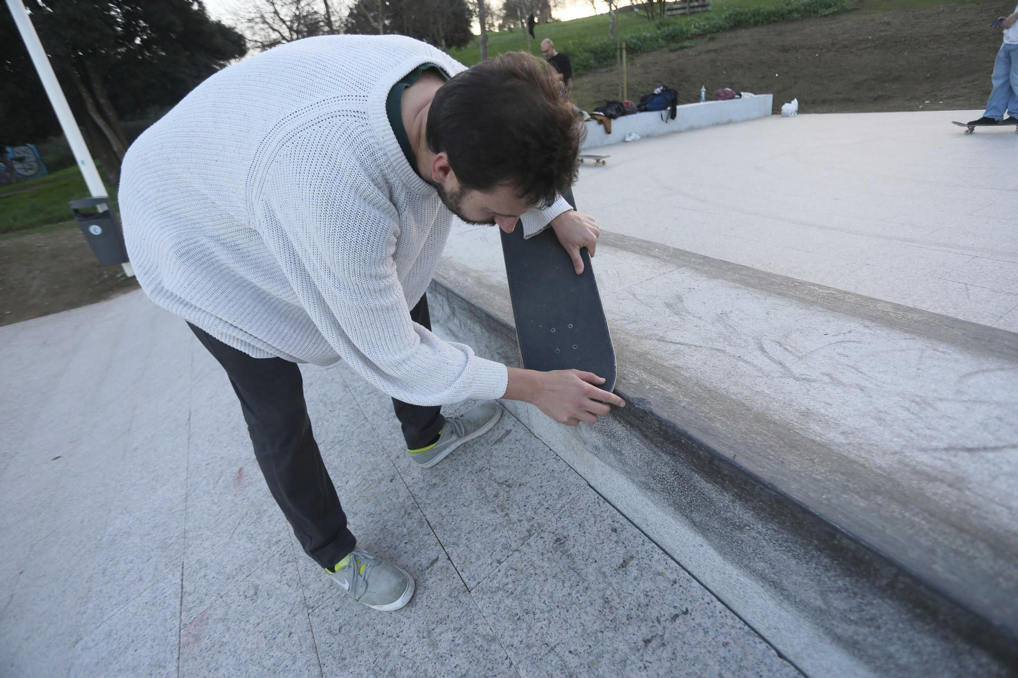 Los 'rotos' del deporte urbano en A Coruña