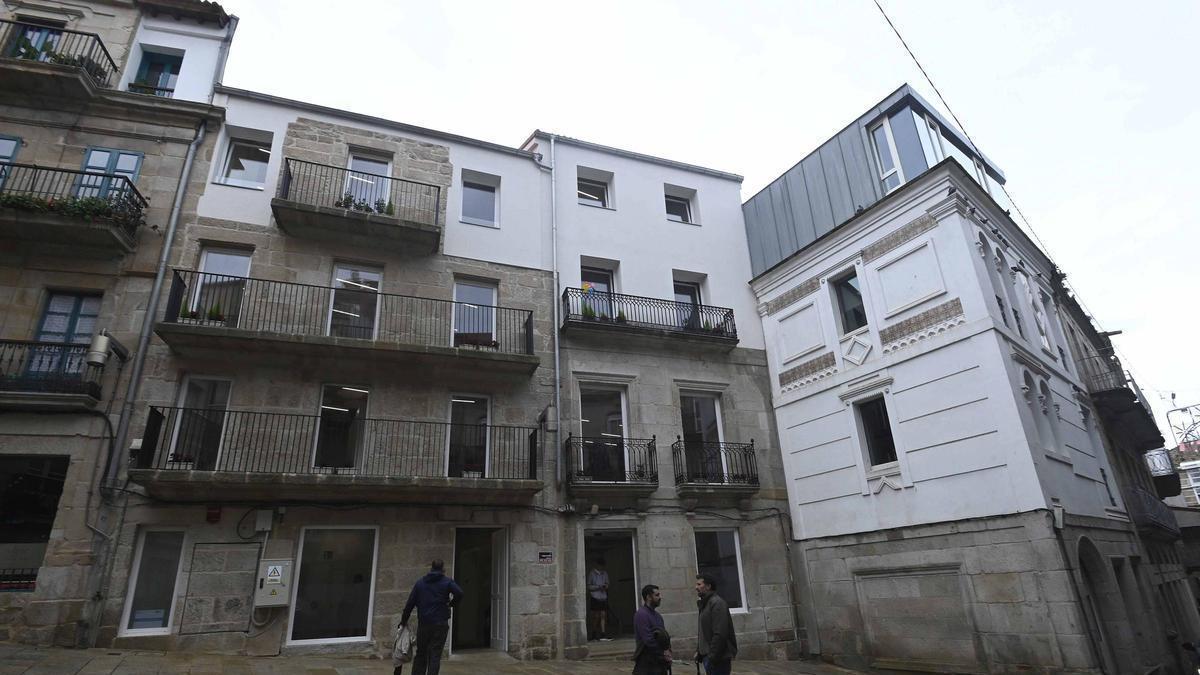 La sede de Down Vigo en el Casco Vello.