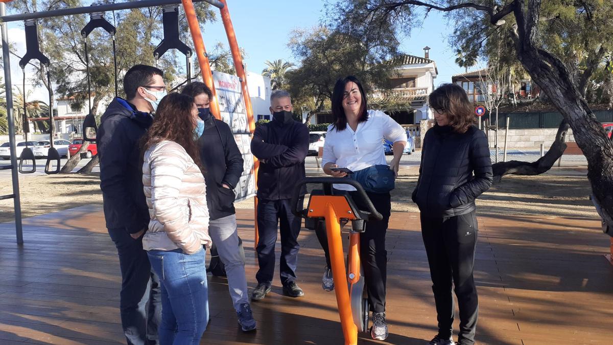 El nuevo gimnasio al aire libre de Ciutat Jardí.