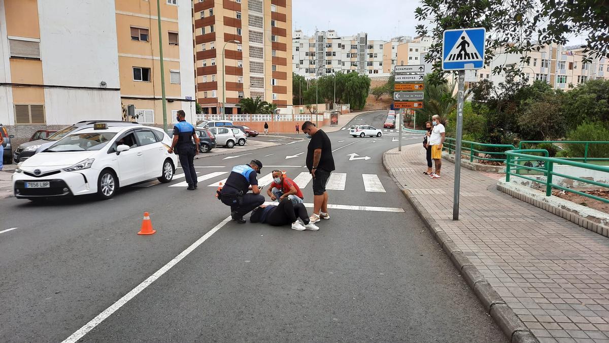 Atropello en en St Luisa de Marillac