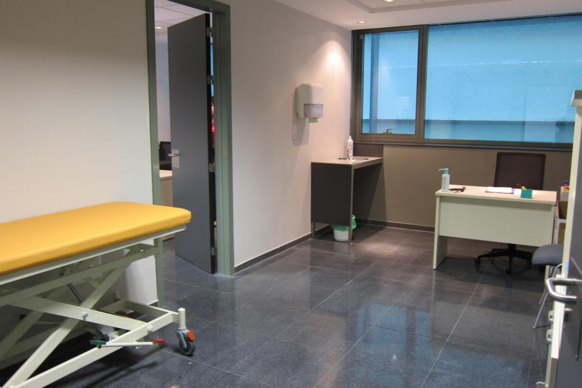 Un centro sanitario.