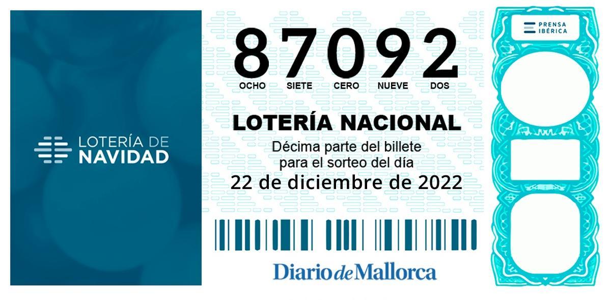 Octavo quinto premio de la Lotería de Navidad