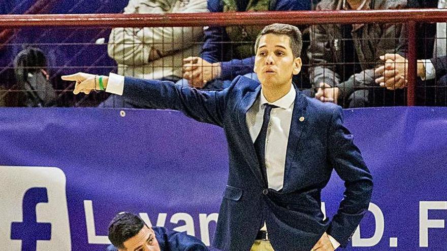 Diego Ríos, entrenador del Levante UD FS