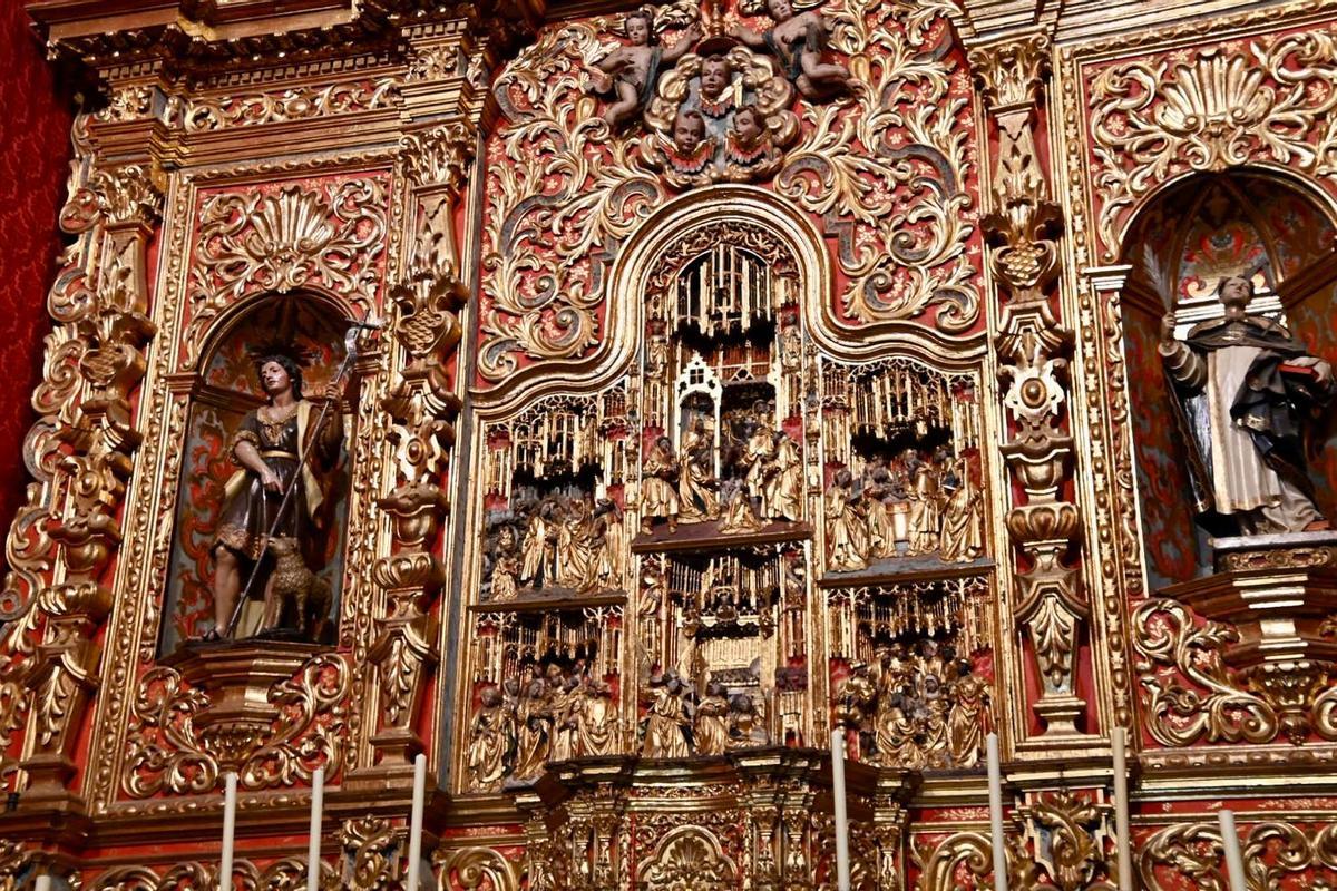 Imagen del retablo gótico flamenco