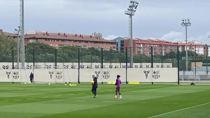 عودة كوندي إلى تدريبات برشلونة بعد تعافيه من الإصابة