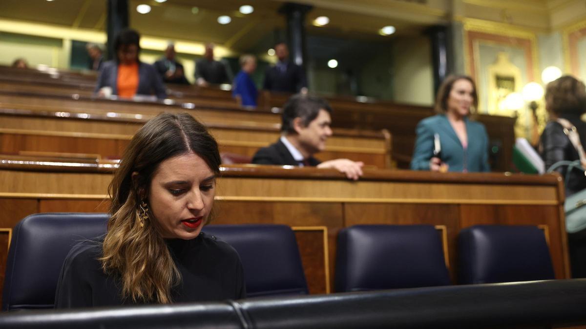 Montero sobre la ley del Sí es Sí: "Tenemos que alcanzar un acuerdo antes de que ese debate llegue a este Pleno".