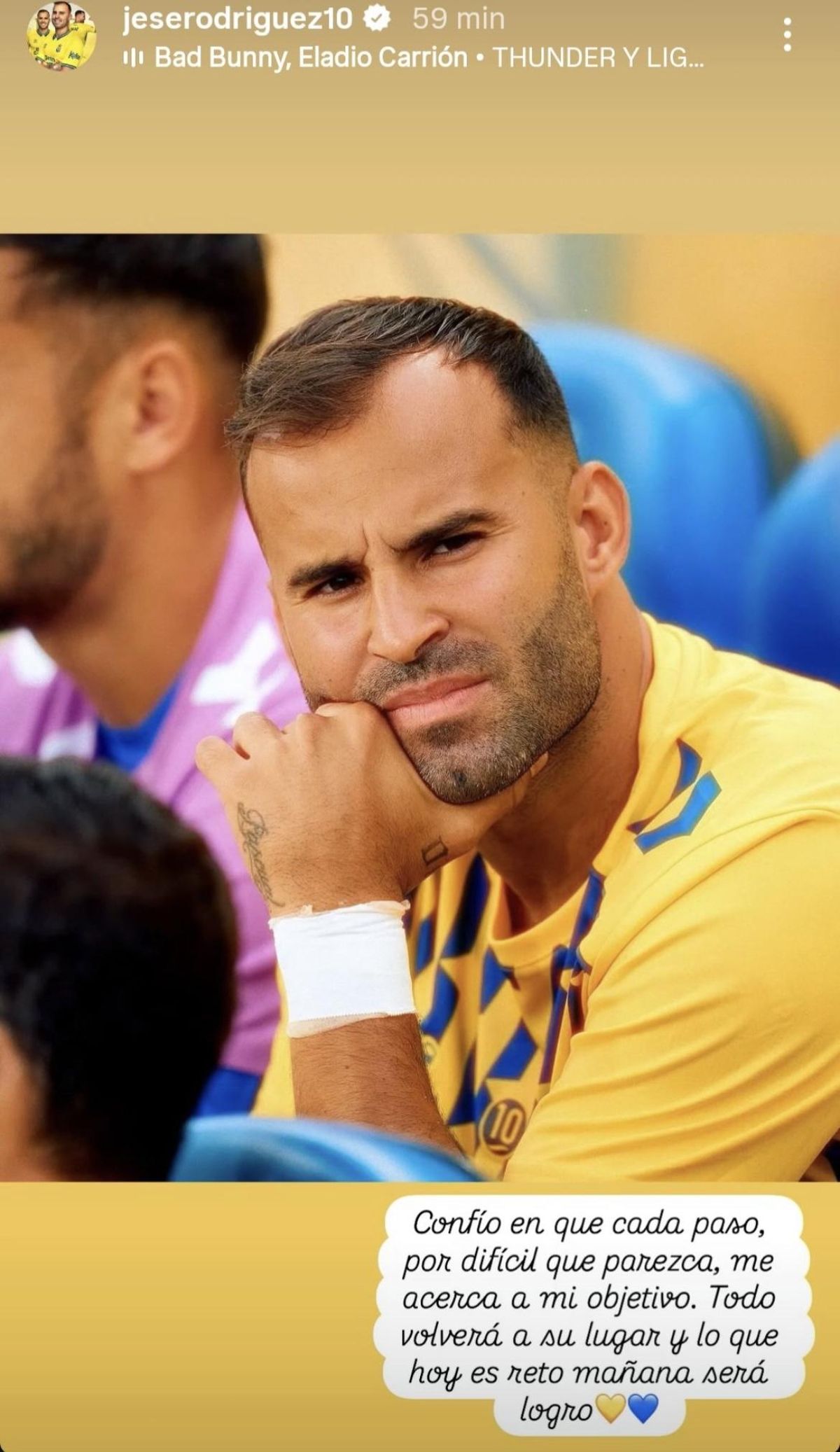Jesé Rodríguez en Instagram
