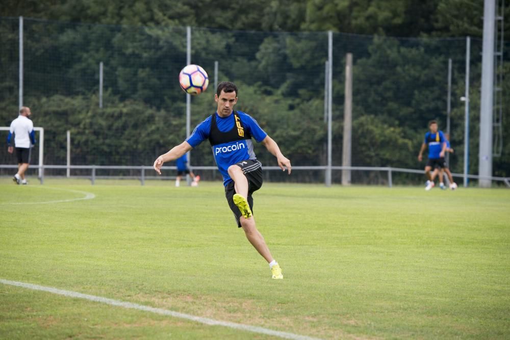 Entrenamiento del Real Oviedo