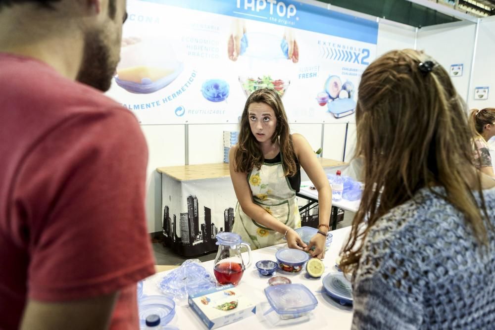 Objetos raros a la venta en la Feria de Muestras