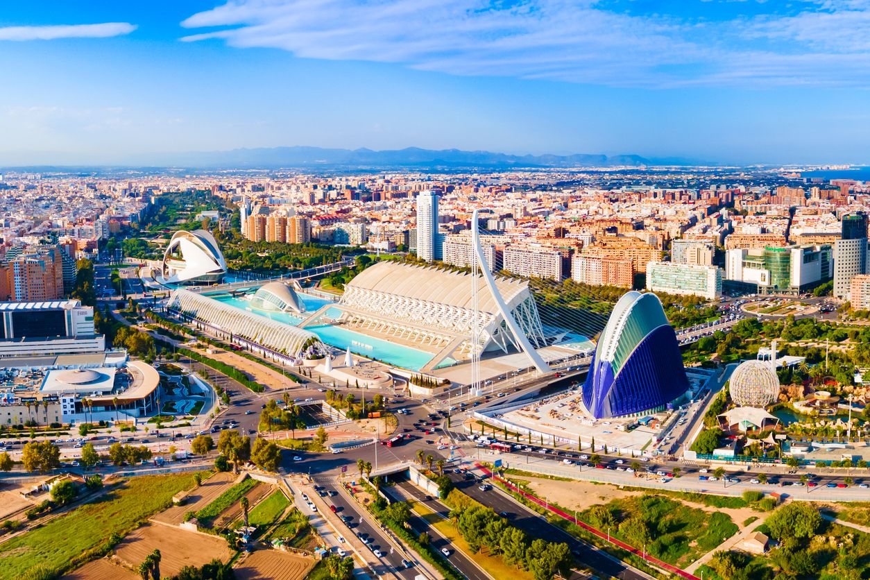Ciudad de las Artes y las Ciencias.