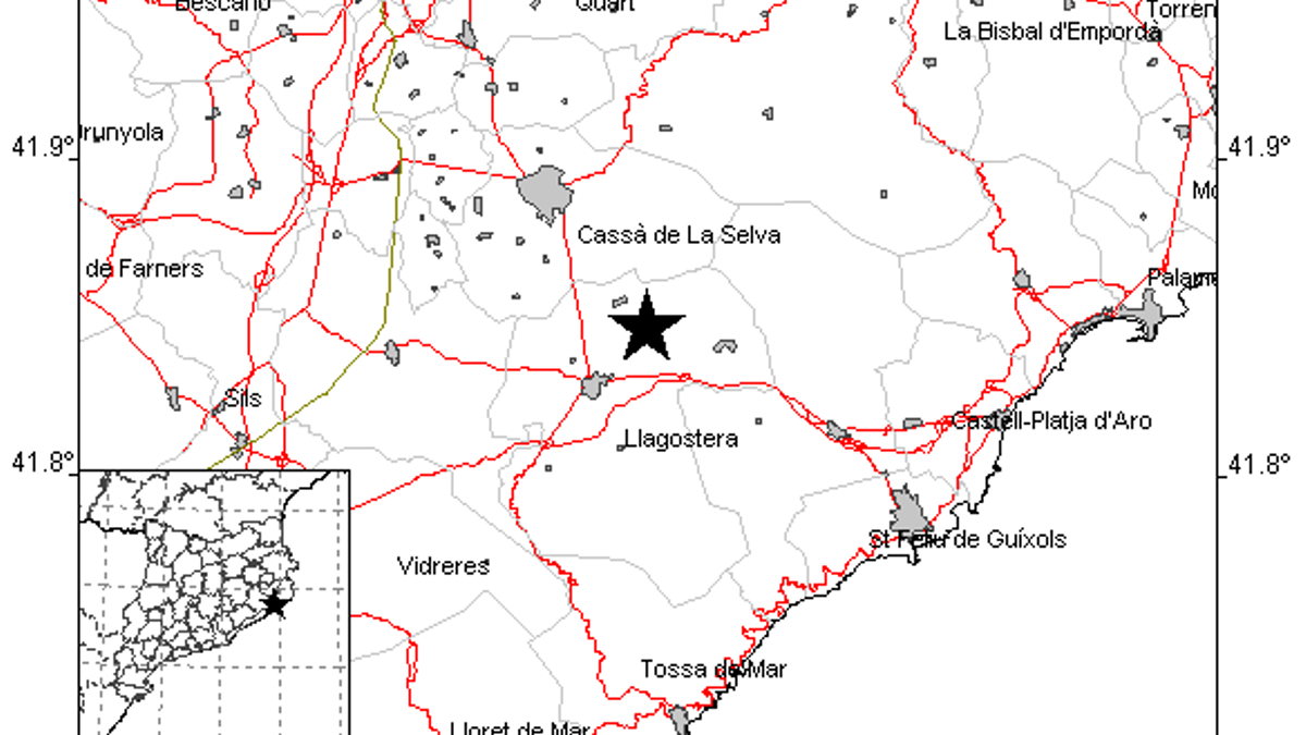 Terremoto en el Gironès