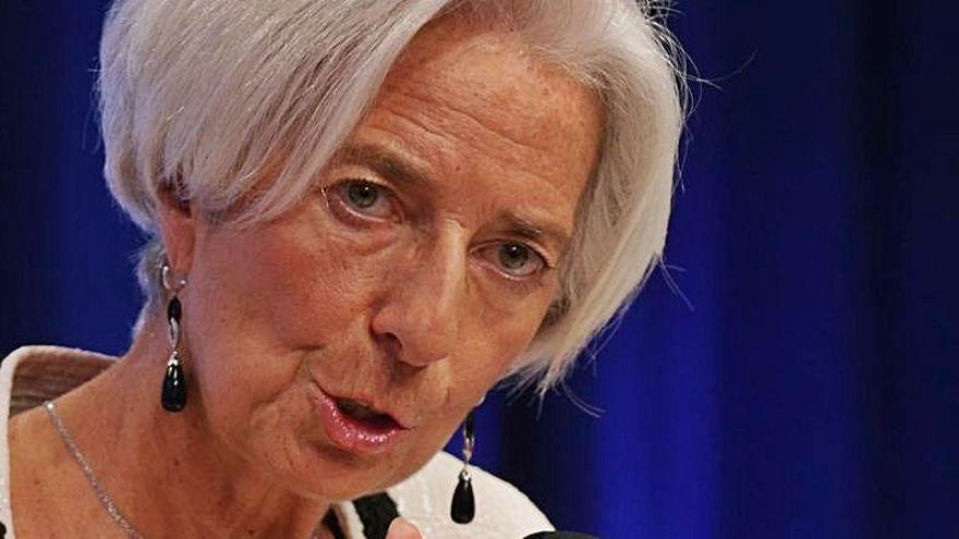 Cristine Lagarde, presidenta de l&#039;FMI