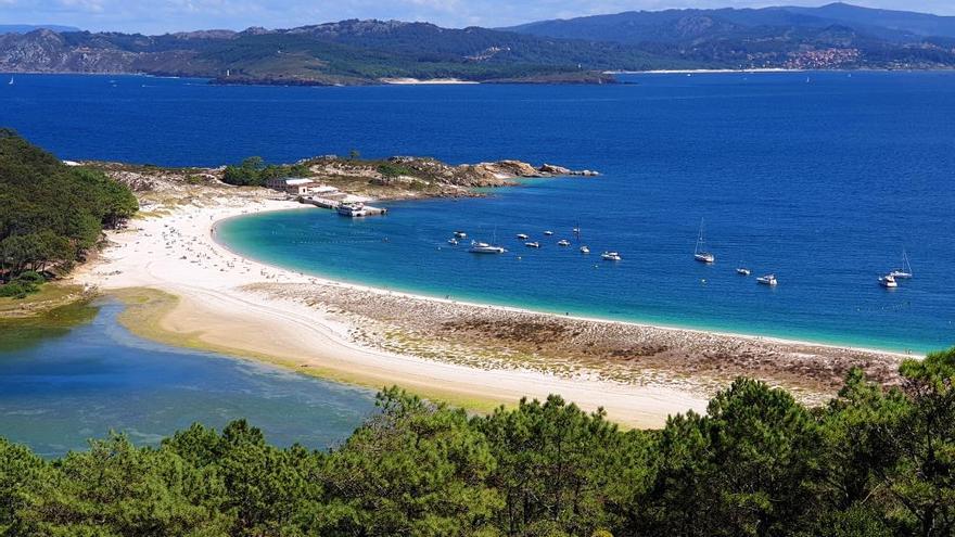 Las Islas Cíes son uno de los archipiélagos de las Illas Atlánticas.