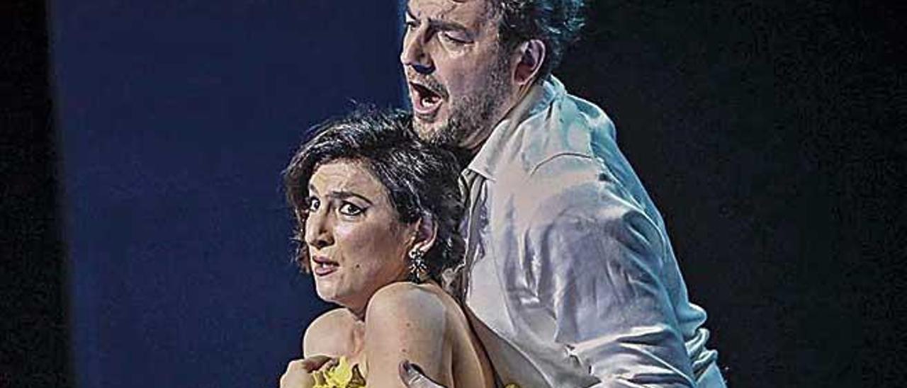 Una escena de Zerlina y Don Giovanni.