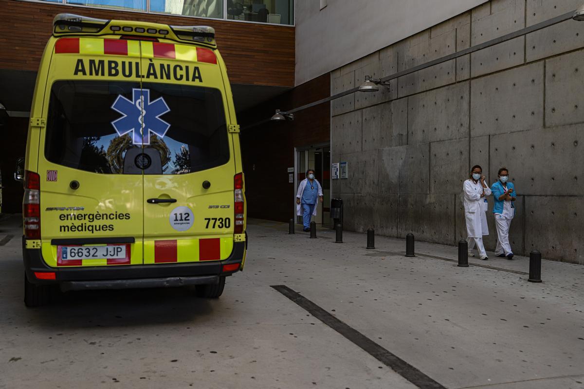 Barcelona 16/10/2020 Sociedad
Concesiones servicio de ambulancias TSC (transporte sanitario de Catalunya)Urgencias Hospital Bel