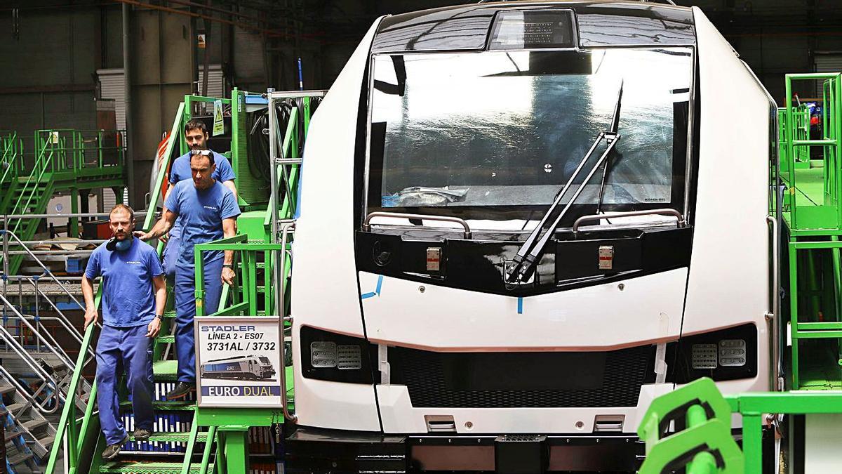 Stadler fabricará en
València 80 tranvías pedidos por Italia por 172 millones