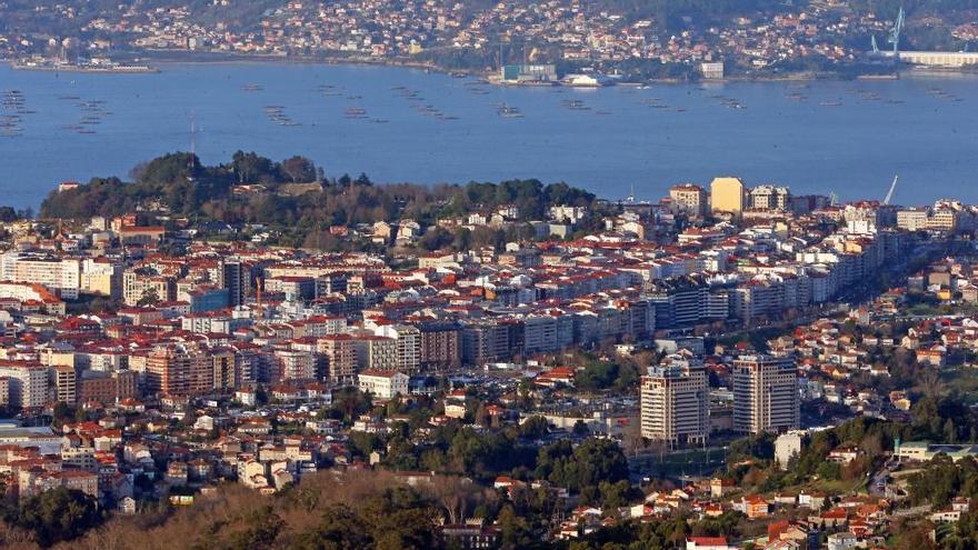 Panorámica de la ciudad de Vigo. // Marta G. Brea