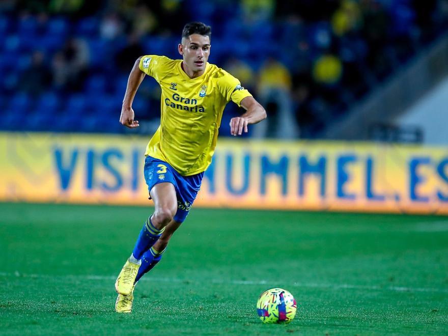 fútbol. Sergi Cardona (Las Palmas)