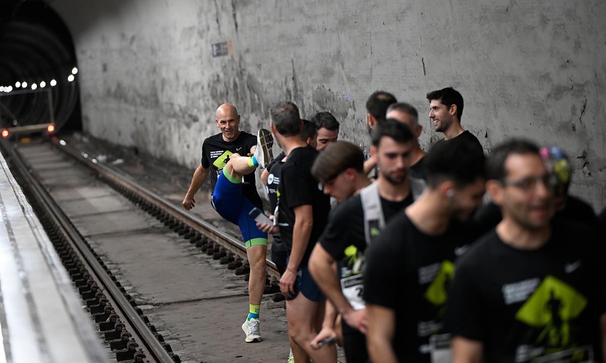 Cursa del centenario del metro de Barcelona