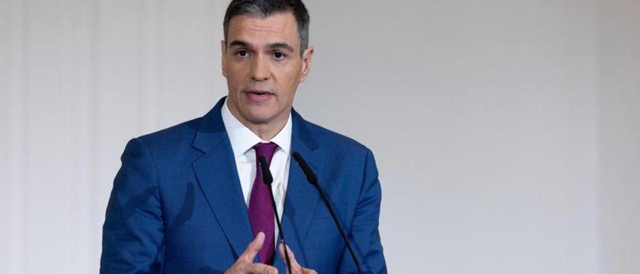 El presidente del Gobierno, Pedro Sánchez.