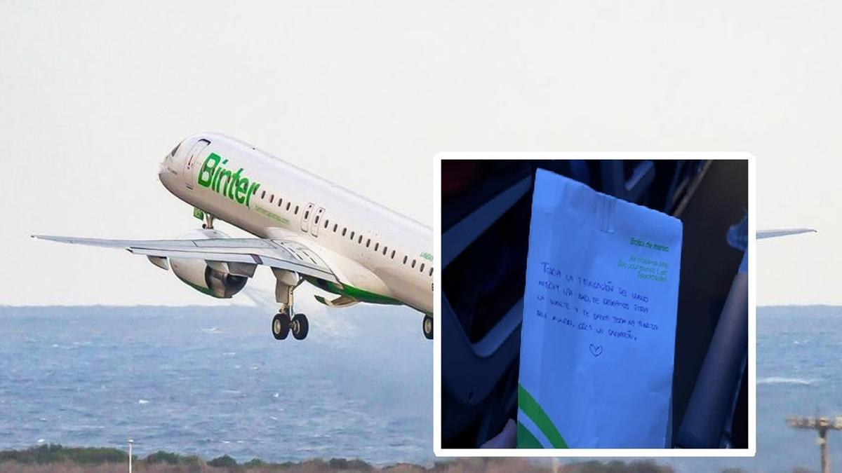 Un vuelo entre lágrimas y esperanza: el gesto que conmovió a todo un avión de Binter rumbo a Madrid