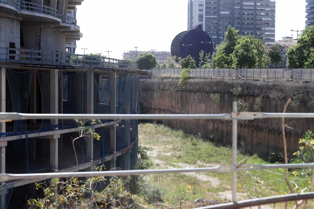 Las imágenes de las obras del nuevo Mestalla