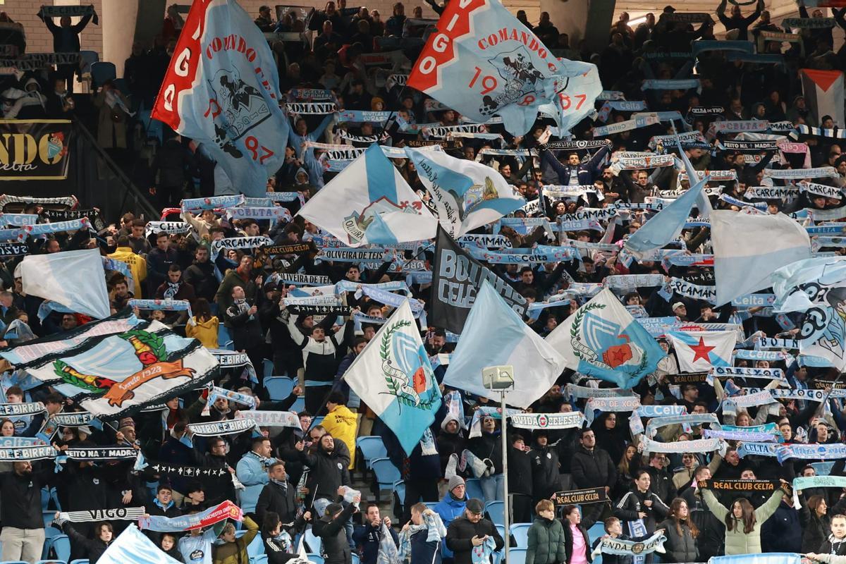 El Celta - Osasuna de la jornada 23 de LaLiga, en imágenes