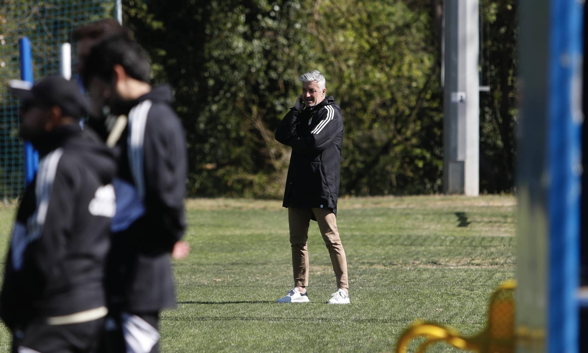 EN IMÁGENES: el entrenamiento del Oviedo