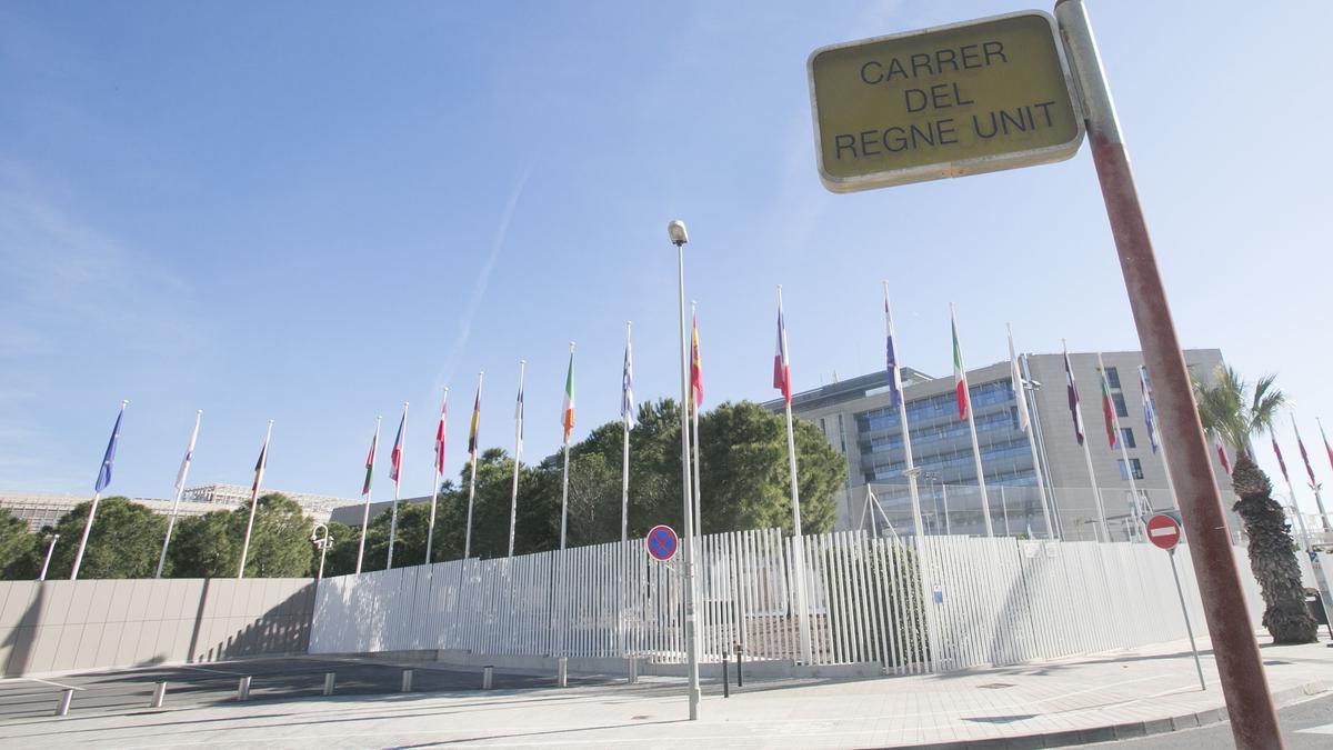 Una vista de las instalaciones de la EUIPO en Alicante.