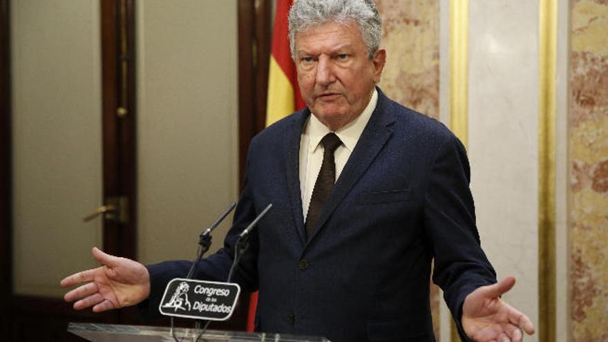 Pedro Quevedo, diputado de NC, en el Congreso.